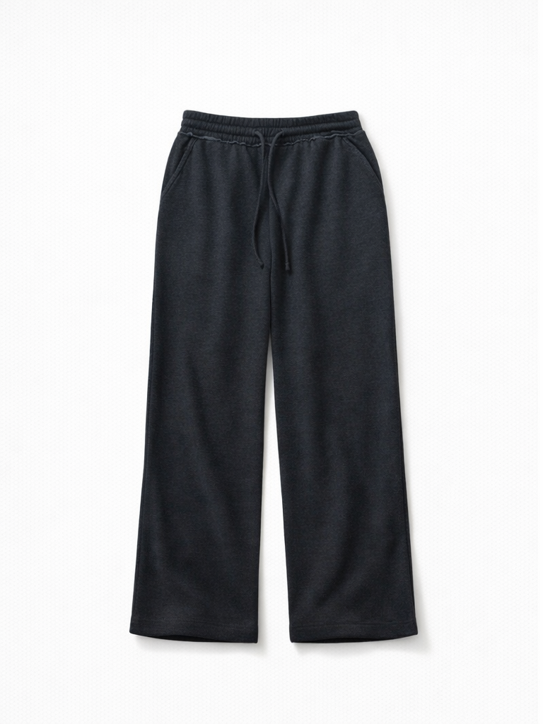 Mid-Rise Oversized Fleece Sweatpants