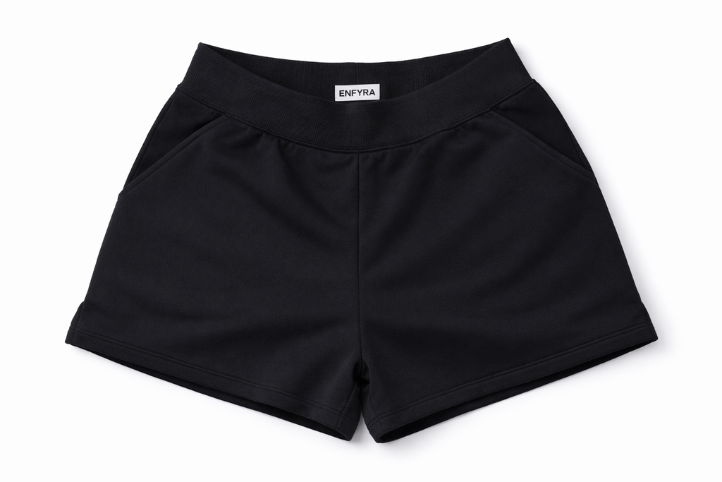 French Terry Relaxed Shorts